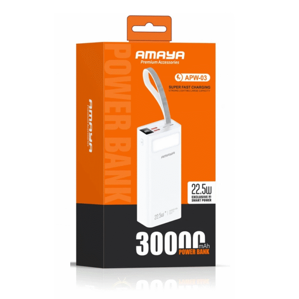 پاوربانک 30000 آمایا مدل APW03