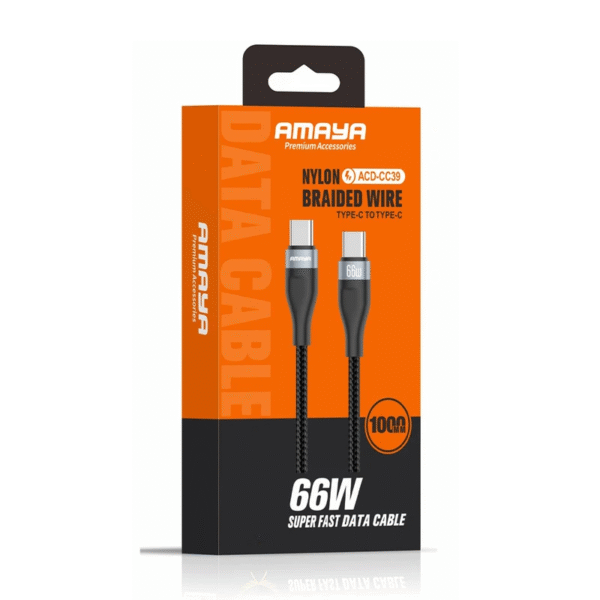 کابل USB-C آمایا مدل ACD-CC39 طول 1 متر